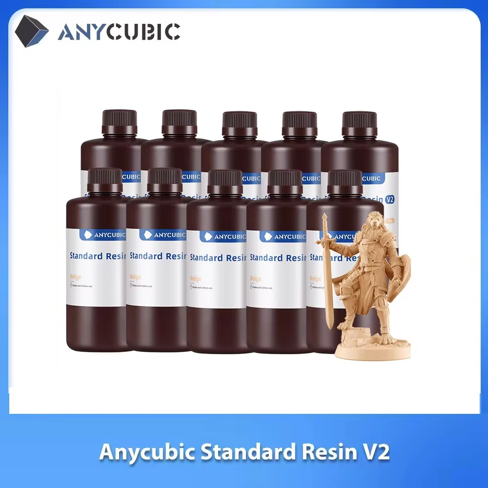 3D Printing Uv Resin - ANYCUBIC Standard Resin V2 405nm UV