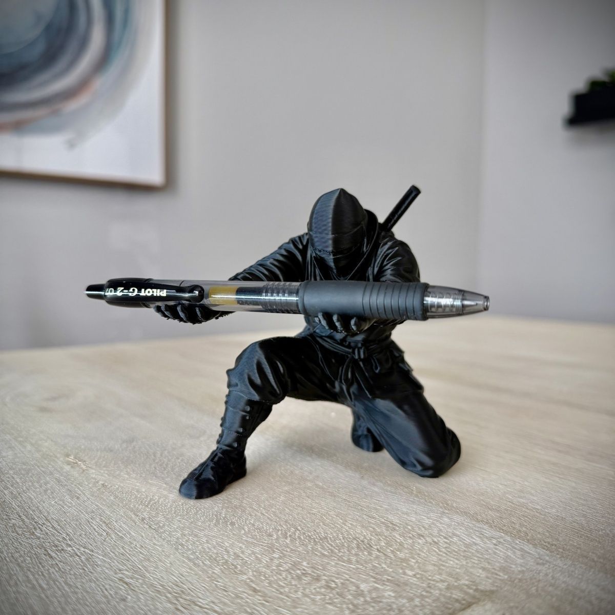 3D Printing Pen For Adults - 3D Printed Ninja Pen Holder Creative