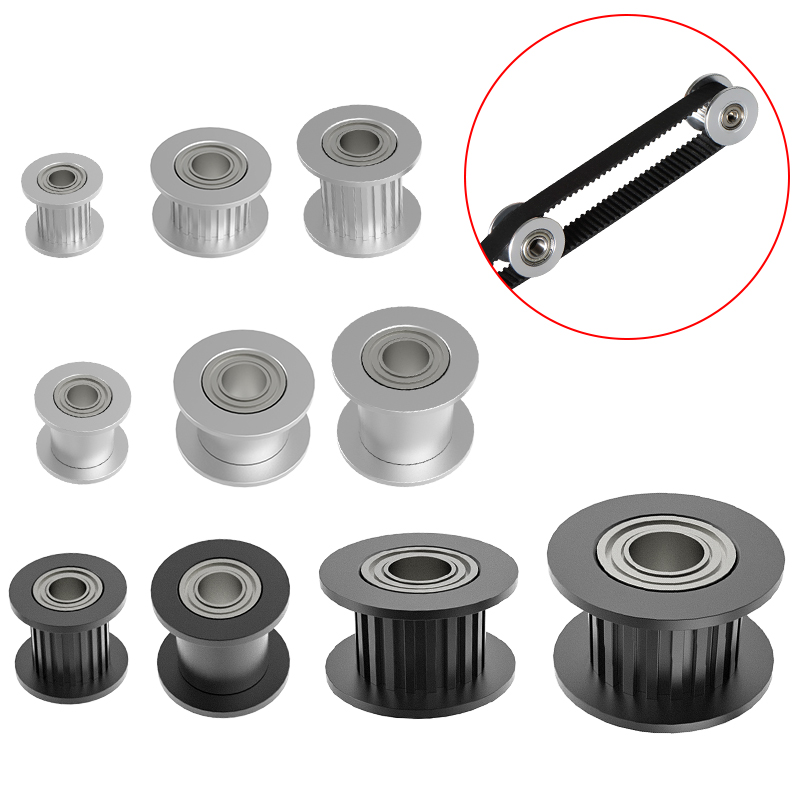 3D Printer Cable Chain - GT2 Idler Timing Pulley 16-tooth 20-Teeth