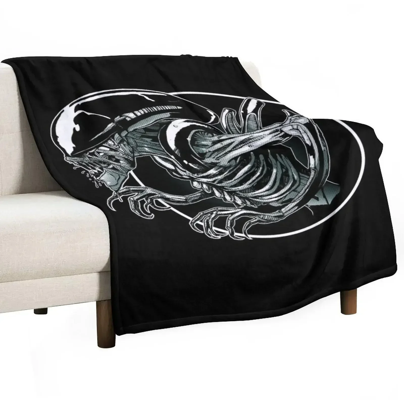 3D Printing Xenomorph - aliens xenomorph Throw Blanket Softest Thermal