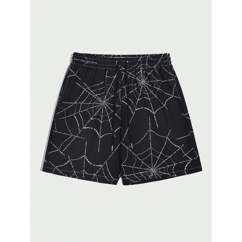 3D Printing Web - Goth Men Simple Spider Web Print