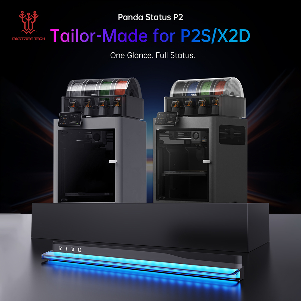 3D Printing Bambu - BIGTREETECH Panda Status P2 Smart LED