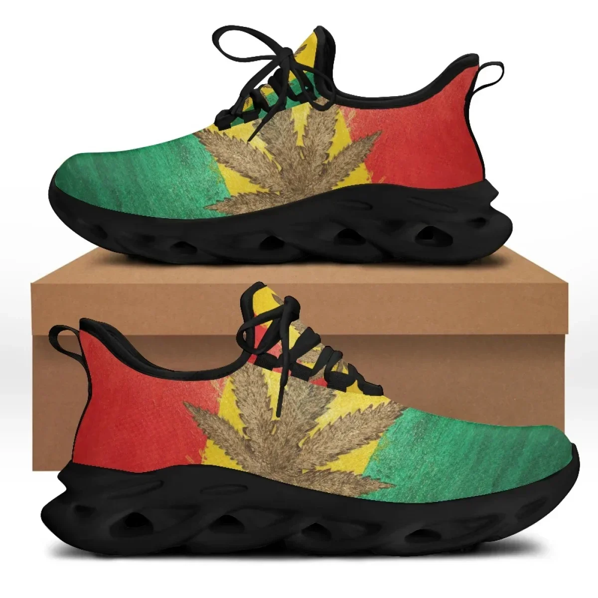 Custom 3D Green Weed Leaves Pr - 3D Printing Custom ulasan dan harga