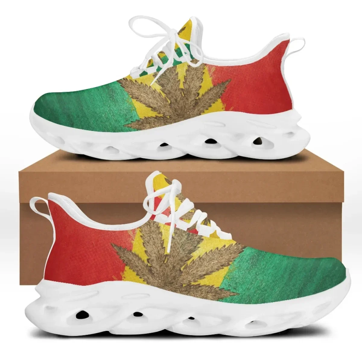Custom 3D Green Weed Leaves Pr - 3D Printing Custom ulasan dan harga