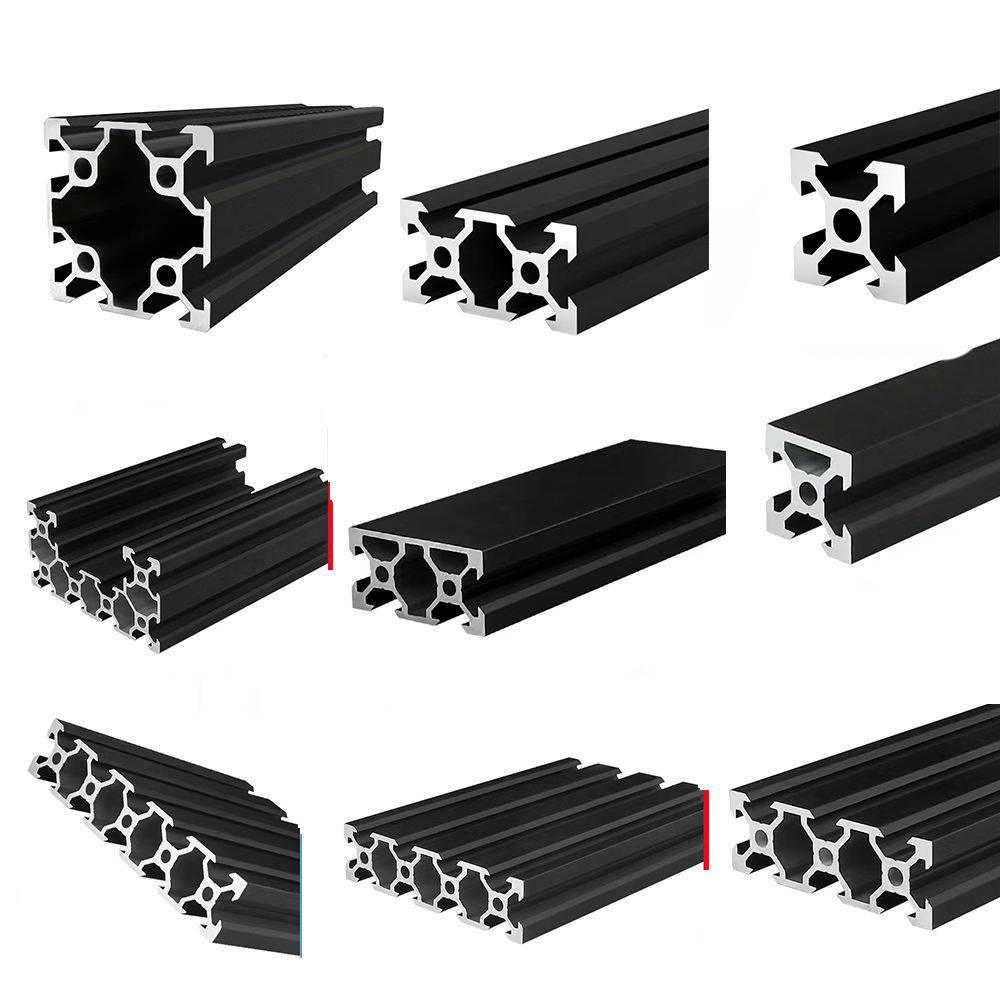 1PCS Black 4040 Double Slot V- - V Slot Aluminum Extrusion ulasan dan harga