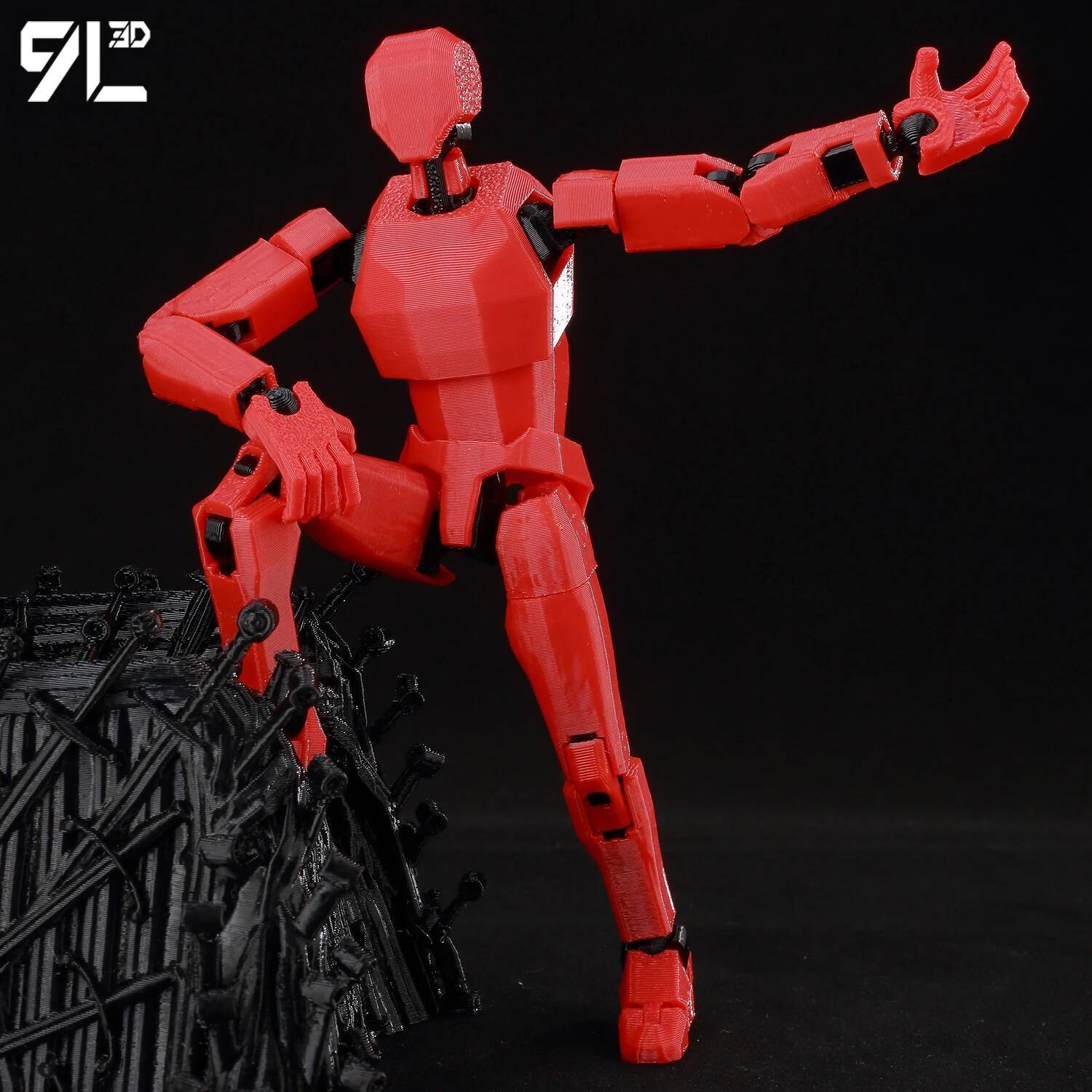 9L3D Printed Dummy13 Lucky13 T - 3D Printing Joints ulasan dan harga