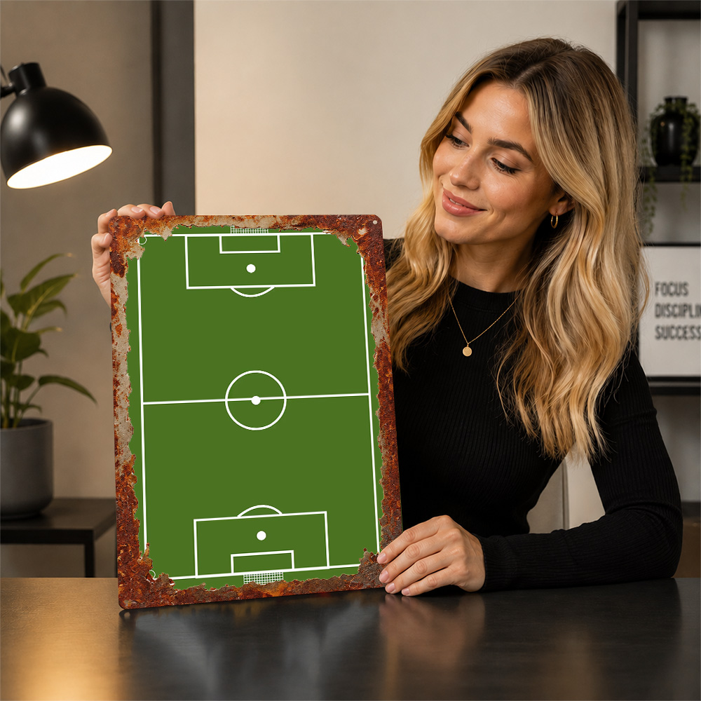 Soccer Field Diagram Poster Re - 3D Printing Diagram ulasan dan harga