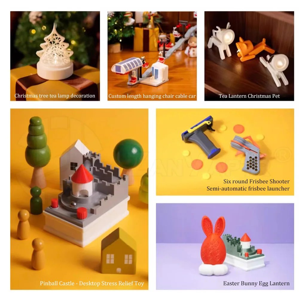 For Bambu Lab DIY Creative Mod - 3D Printing Bambu ulasan dan harga
