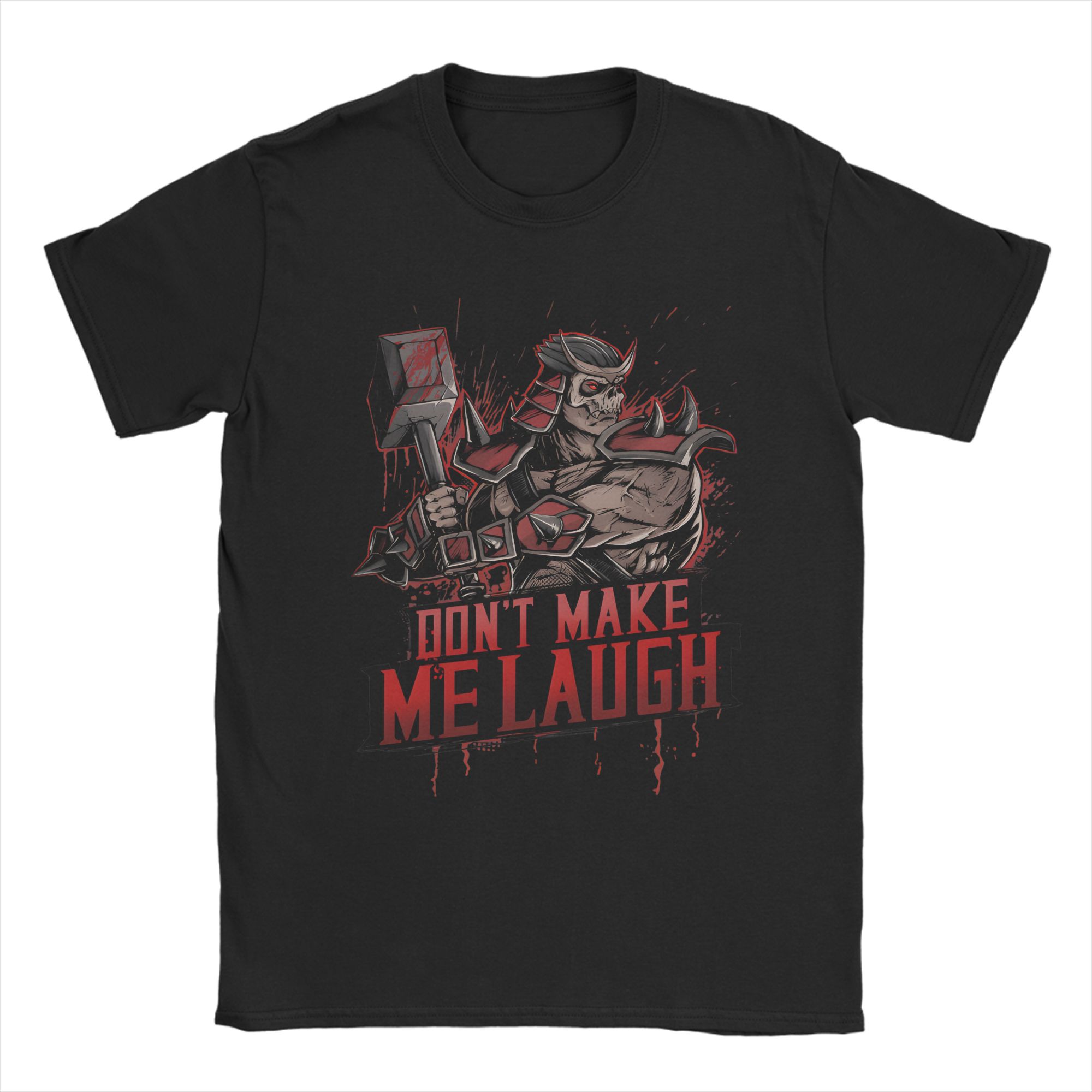 DON'T MAKE ME LAUGH Men T Shir - 3D Printing Maket ulasan dan harga