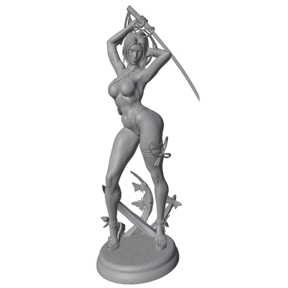 1/24 Female 	Warrior Resin Mod - 3D Printing Nyc ulasan dan harga