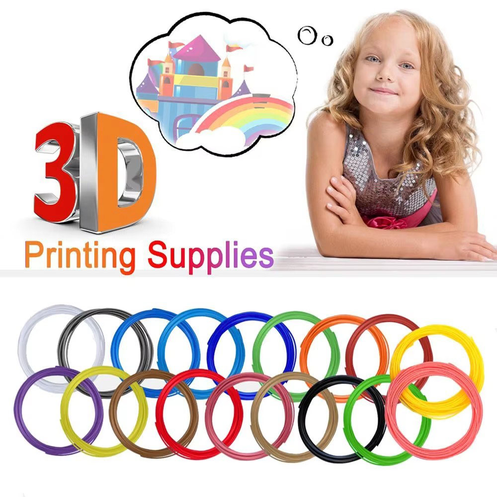 Random Color 10/20/30 Colors P - 3D Printing Pen For Adults ulasan dan harga