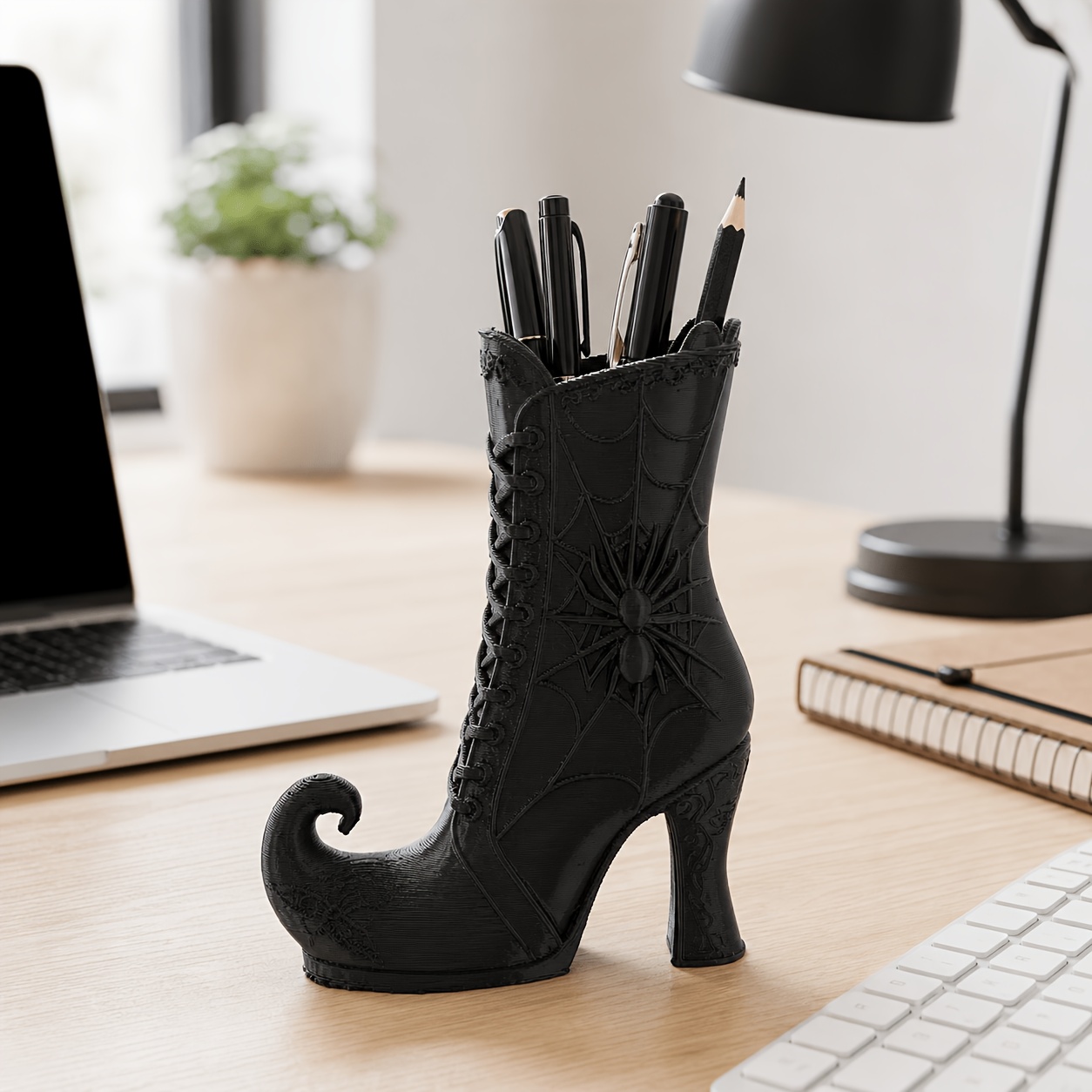 Gothic Witch Boot Pen Holder w - 3D Printing Pen For Adults ulasan dan harga
