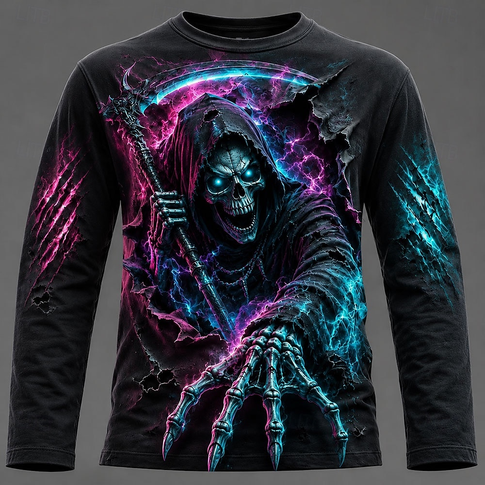 Halloween Men 3D Graphic Print - 3D Printing Kpop ulasan dan harga