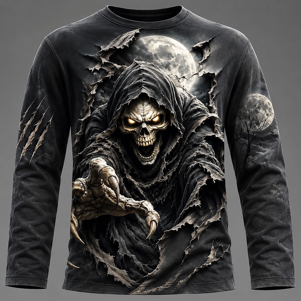 Halloween Men 3D Graphic Print - 3D Printing Kpop ulasan dan harga