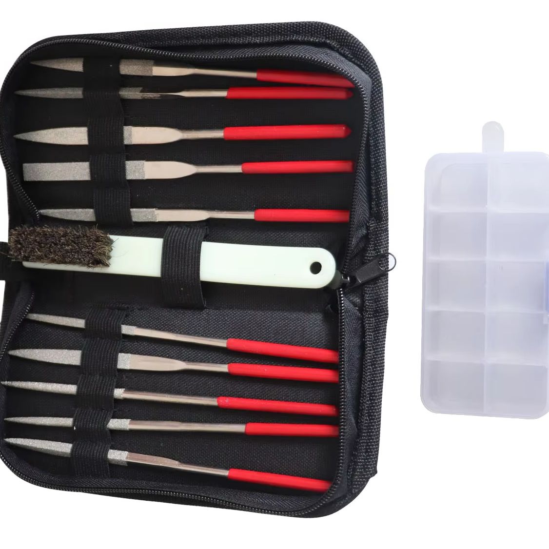 10Pcs Diamond Needle File Set  - 3D Printing File Free ulasan dan harga