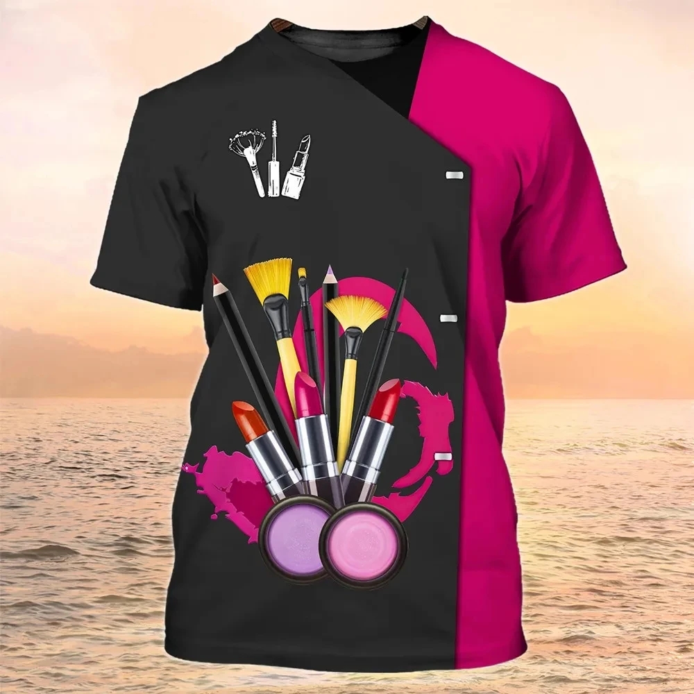 Make Up Artist T-Shirts Cosmet - 3D Printing Maket ulasan dan harga