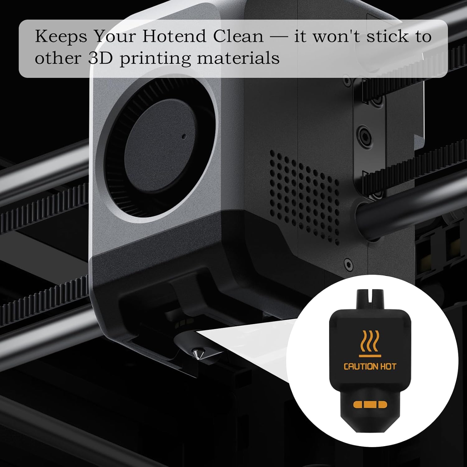10Pcs Black Silicone Sock for  - 3D Printing Bambu ulasan dan harga