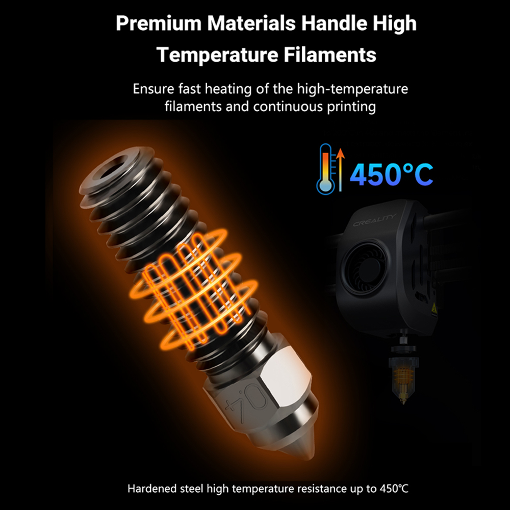 Nozzle For Creality K1 K1 Max  - Creality Printer K1 ulasan dan harga