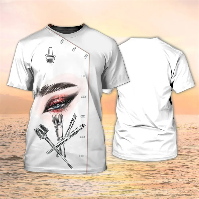 Make Up Artist T-Shirts Cosmet - 3D Printing Maket ulasan dan harga