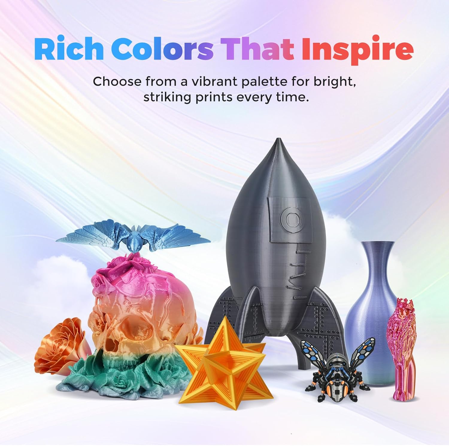 ADLAYER PLA Silk 3D Printer Fi - 3D Printing Xenomorph ulasan dan harga