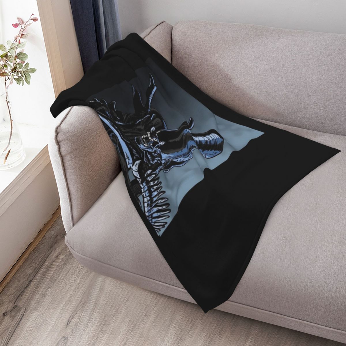 Xenomorph Throw Blanket Cozy N - 3D Printing Xenomorph ulasan dan harga