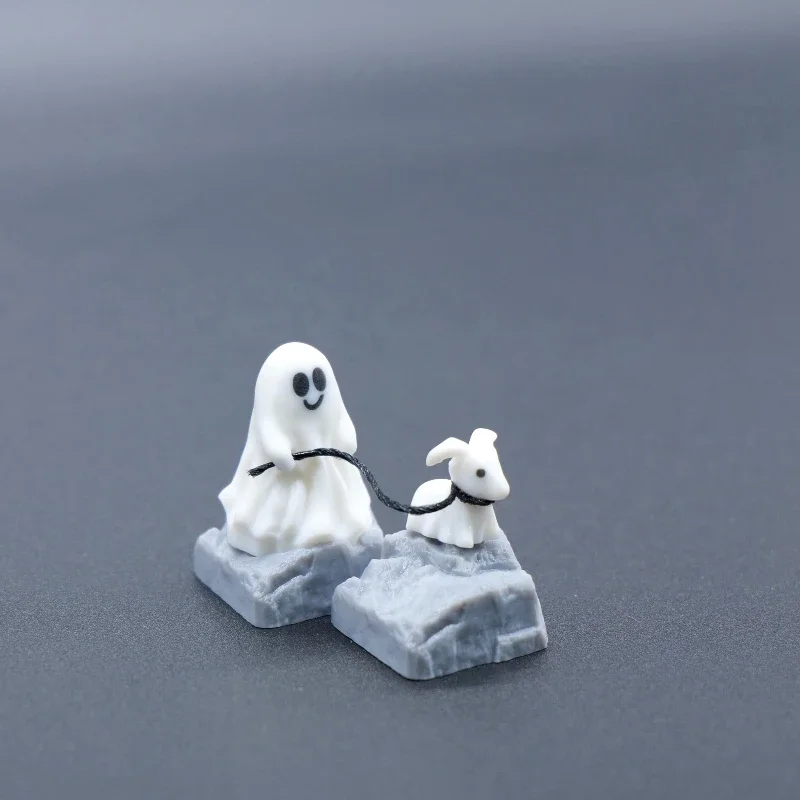 Ghost Puppy Resin Keycap Custo - 3D Printing Nyc ulasan dan harga