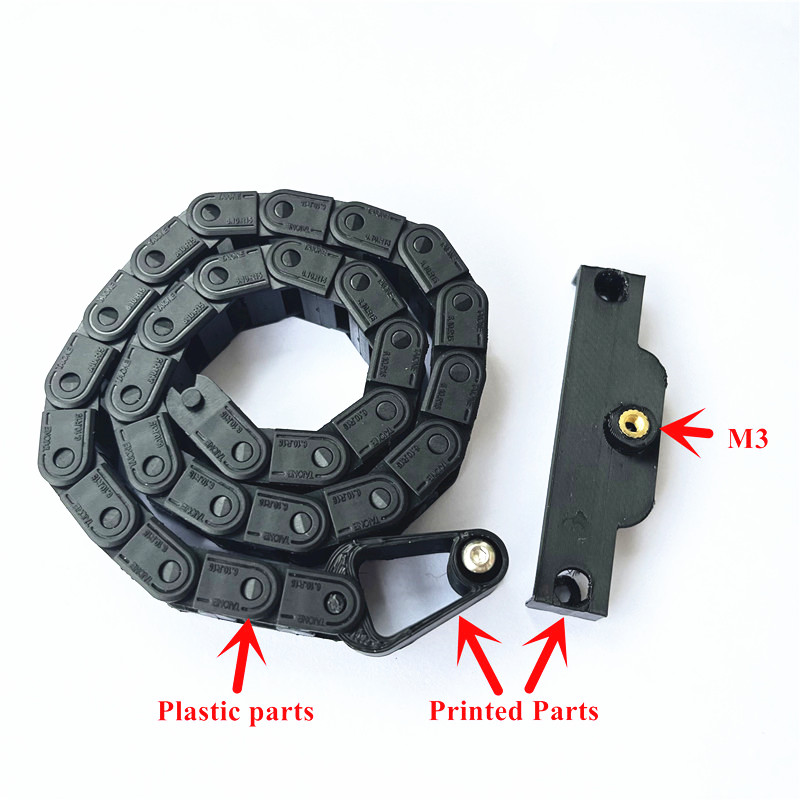1pcs Flashforge Adventurer 5M  - 3D Printer Cable Chain ulasan dan harga