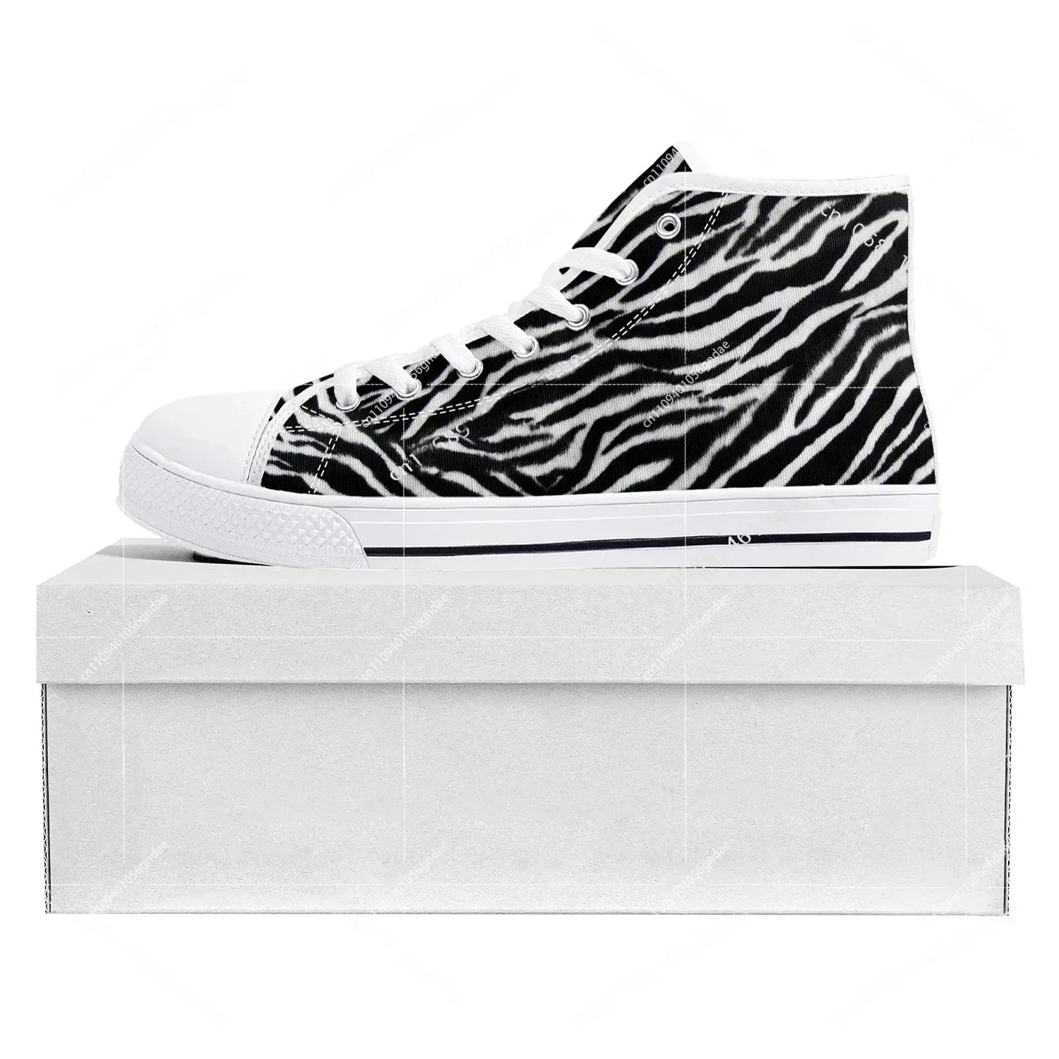 Zebra Print 3D Fashion High To - 3D Printing Custom ulasan dan harga