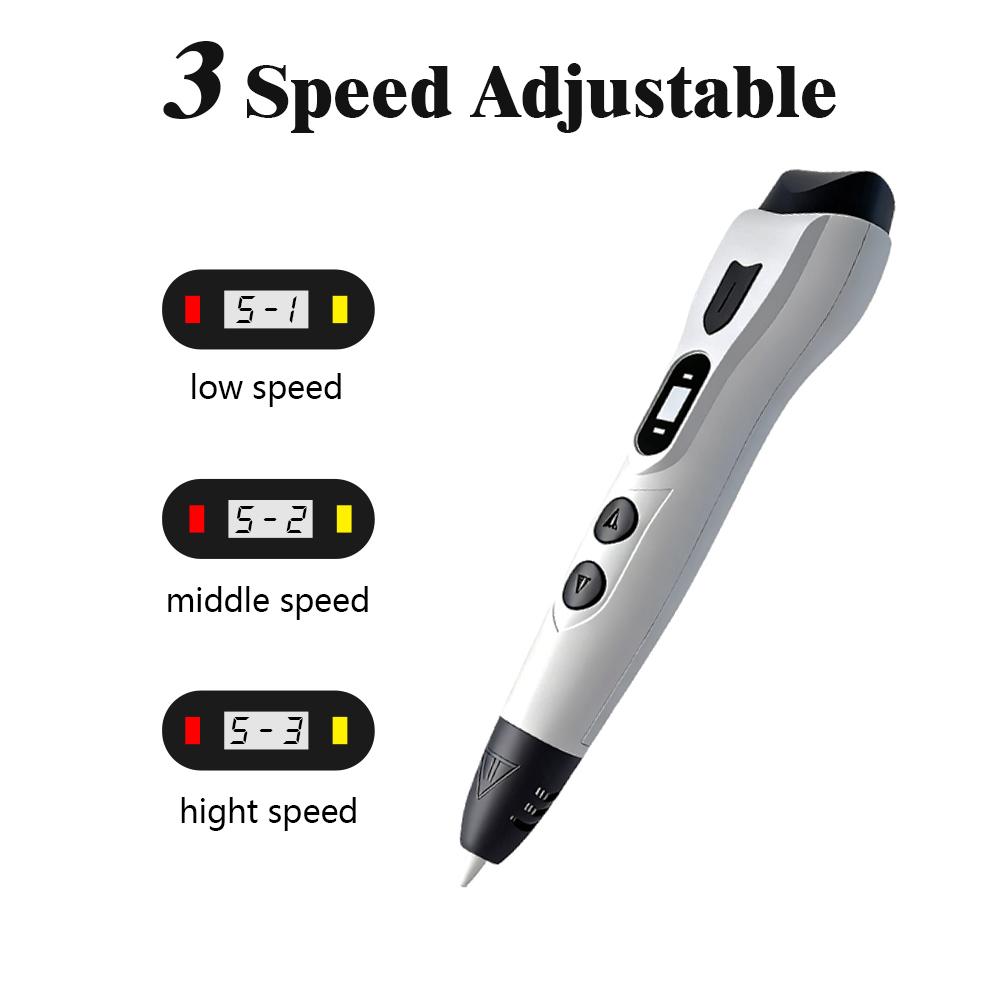 Upgraded 3D Printing Pen With  - 3D Printing Pen For Kids ulasan dan harga