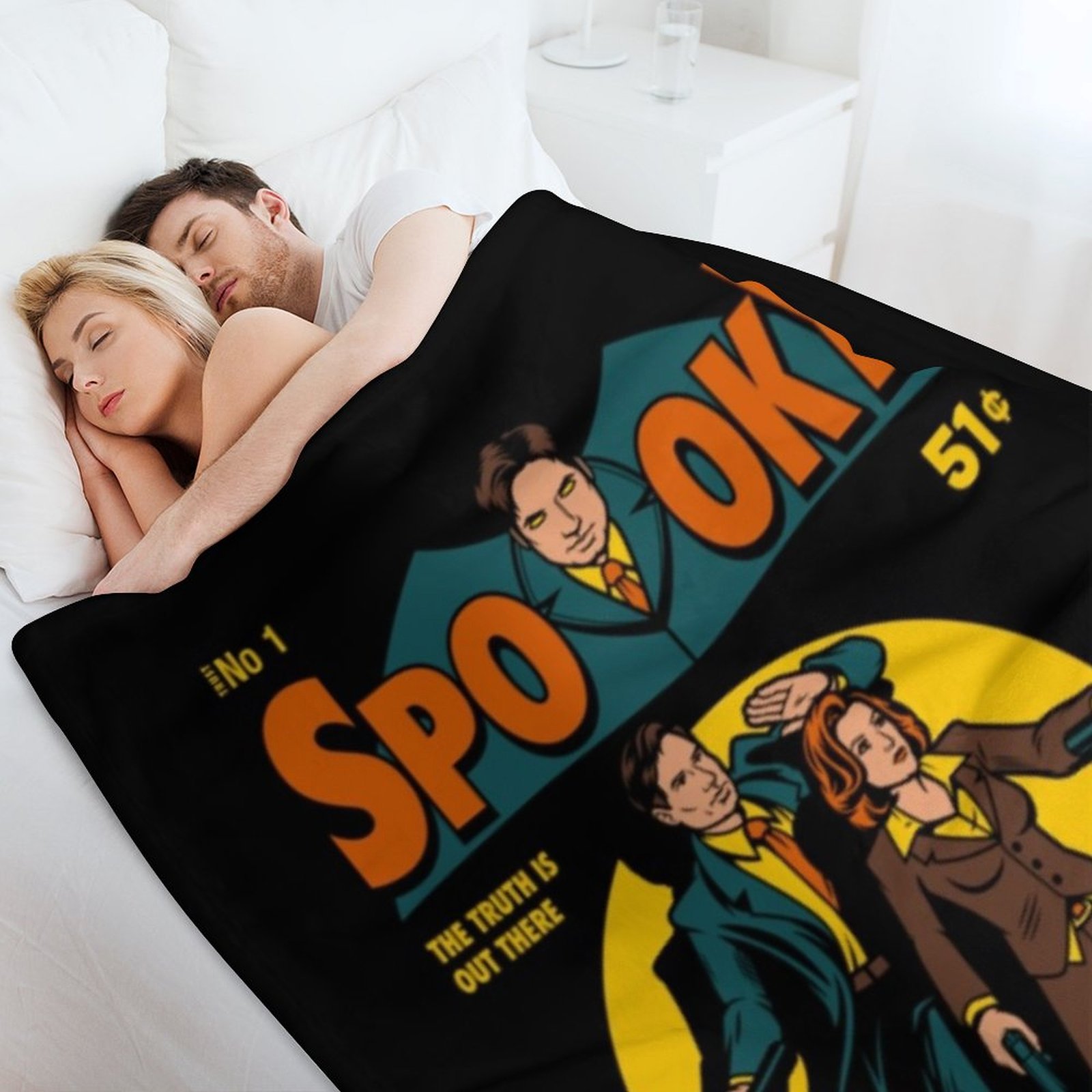X Files, Spooky Comic Throw Bl - 3D Printing File Free ulasan dan harga