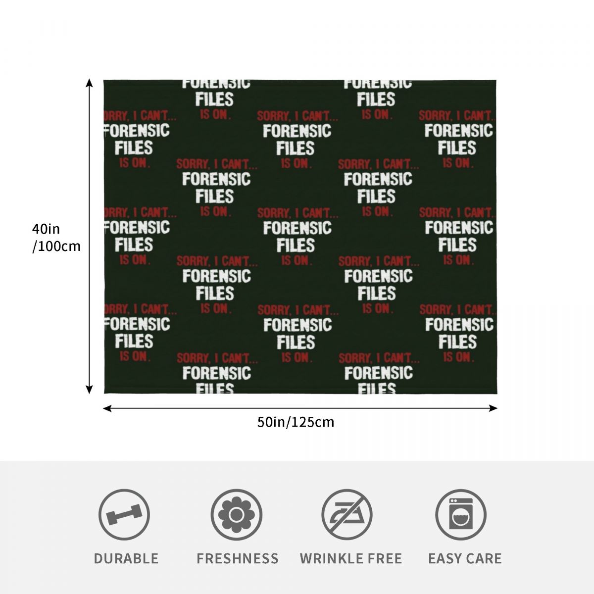 Sorry I Cant Forensic Files Is - 3D Printing File Free ulasan dan harga