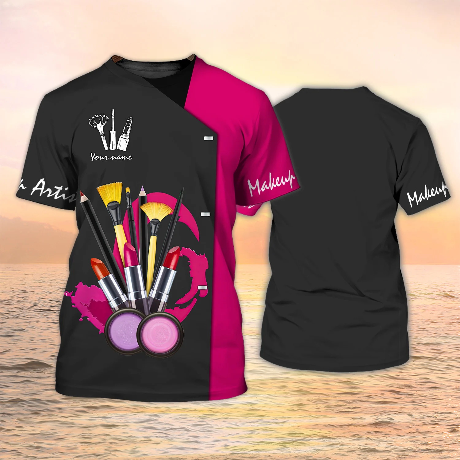 Newest Summer Fashion Men‘s T- - 3D Printing Maket ulasan dan harga
