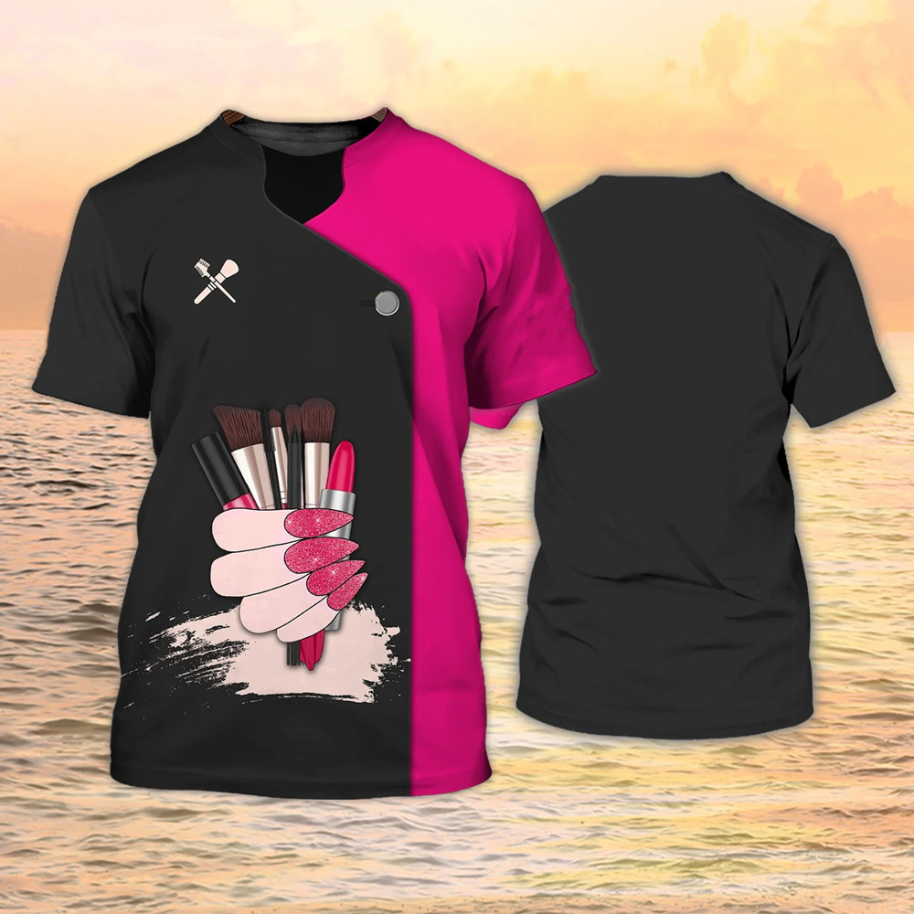 Make Up Artist T-Shirts Cosmet - 3D Printing Maket ulasan dan harga