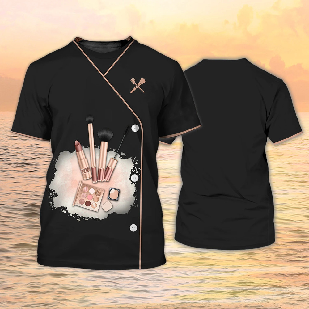 Make Up Artist T-Shirts Cosmet - 3D Printing Maket ulasan dan harga