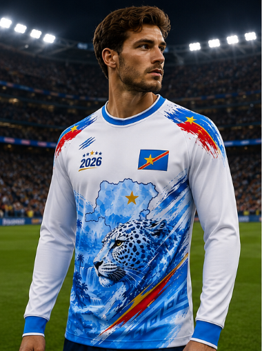 2026 Congo round neck long sle - 3D Printing Kpop ulasan dan harga