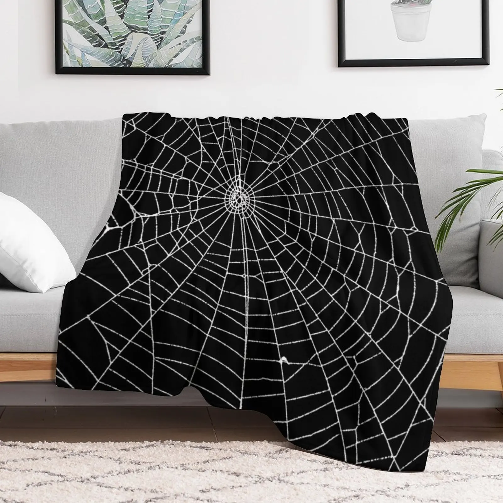 Spider Spider Web Throw Blanke - 3D Printing Web ulasan dan harga