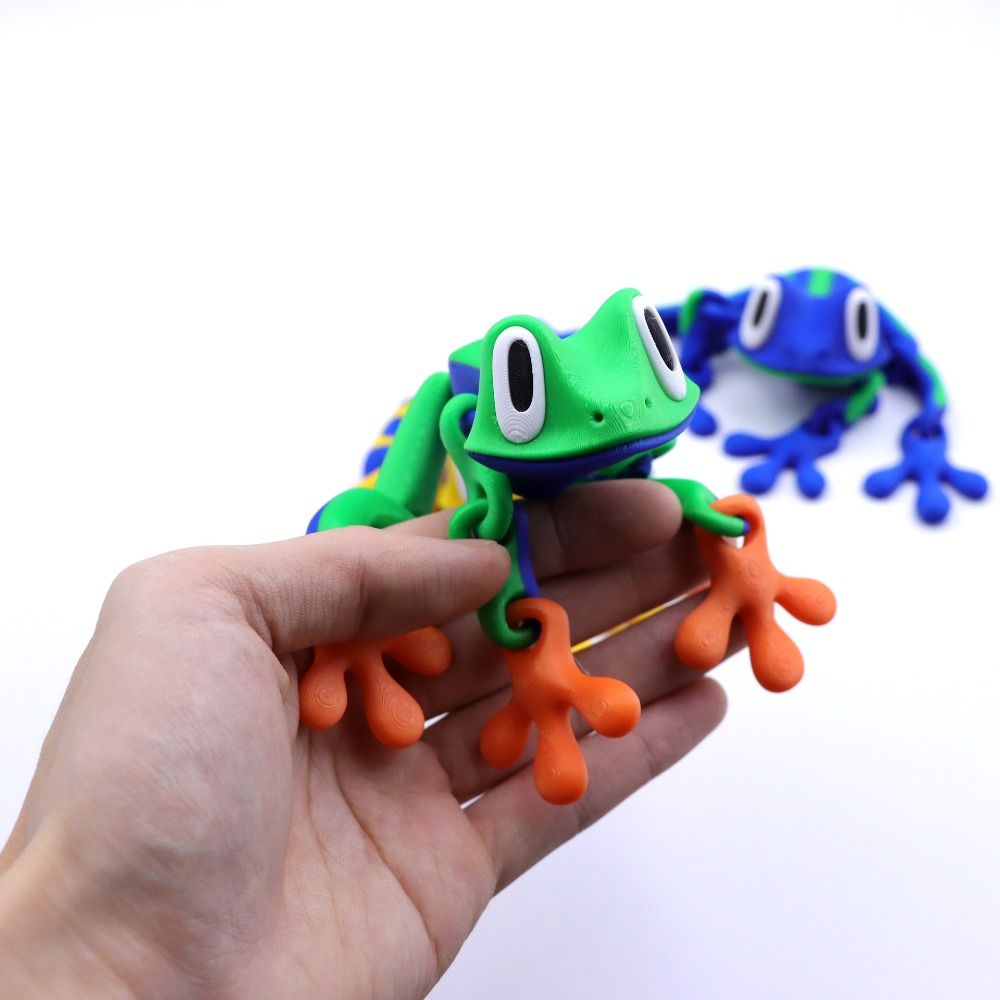 Movable Joints 3D Printed Frog - 3D Printing Joints ulasan dan harga