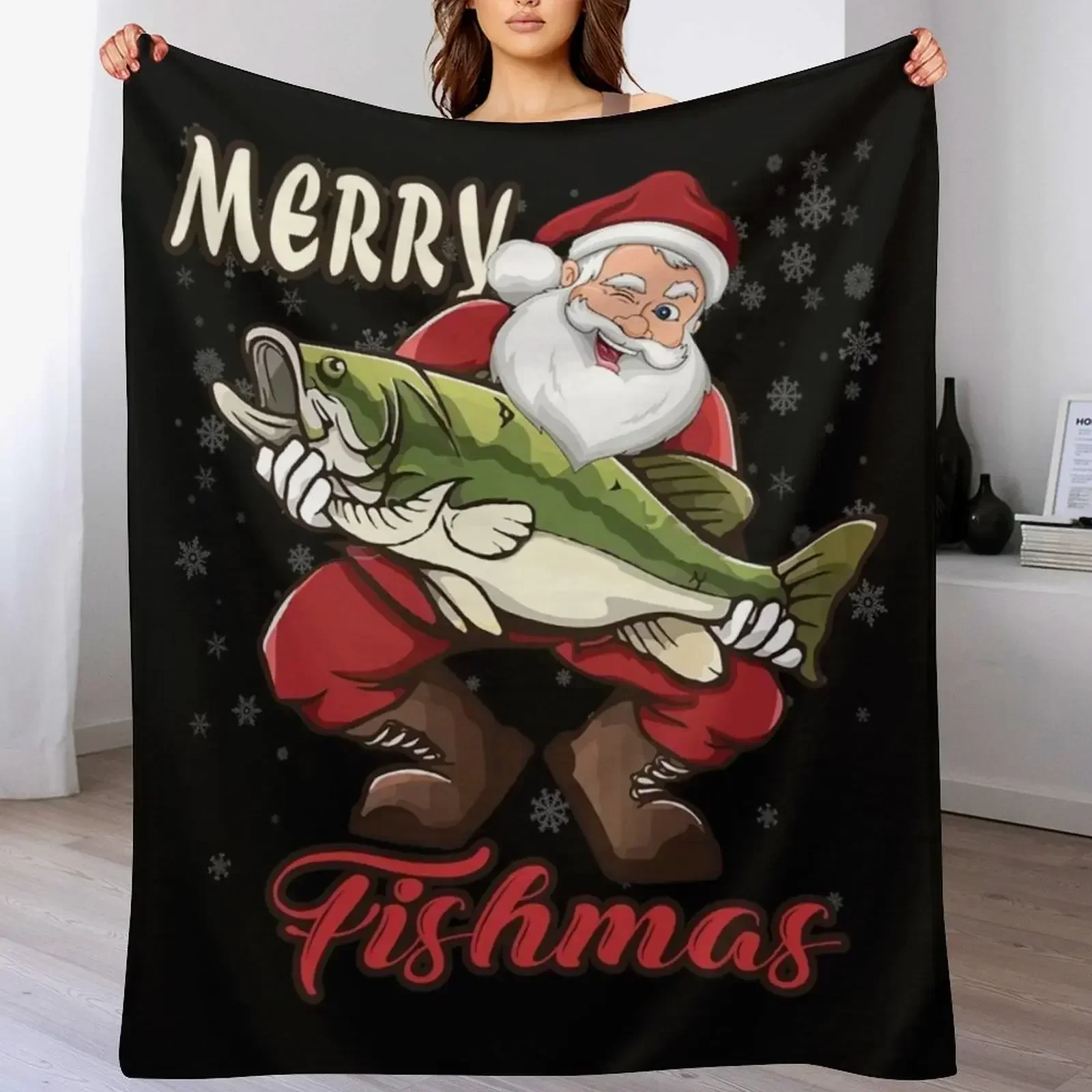 Merry Fishmas - Funny Bass Fis - 3D Printing Xmas Ideas ulasan dan harga