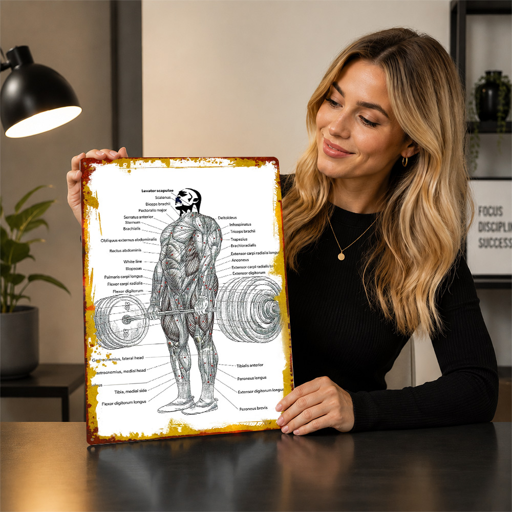 Deadlift Muscle Anatomy Diagra - 3D Printing Diagram ulasan dan harga