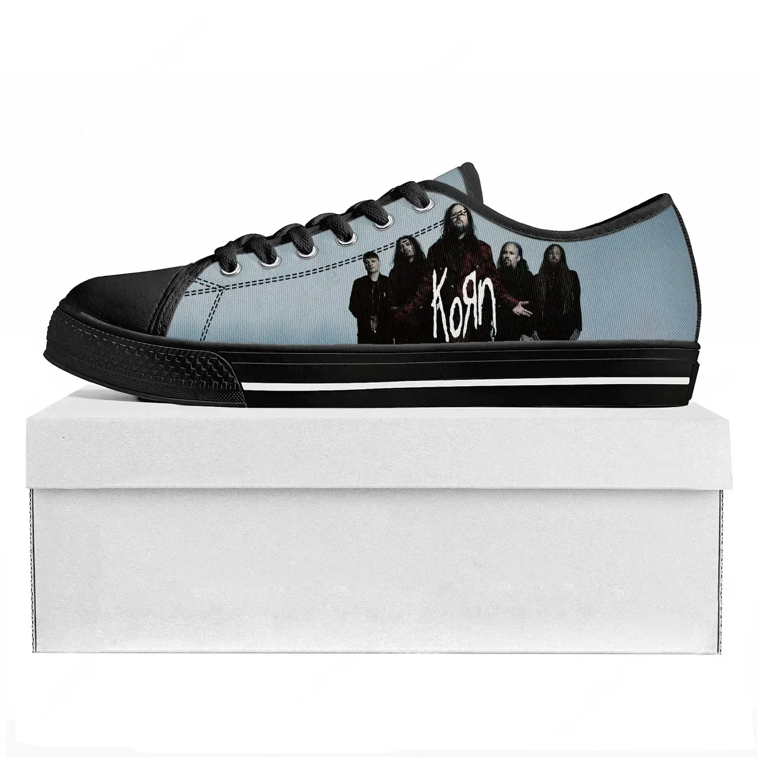 Korn Rock Band Low Top High Qu - 3D Printing Custom ulasan dan harga