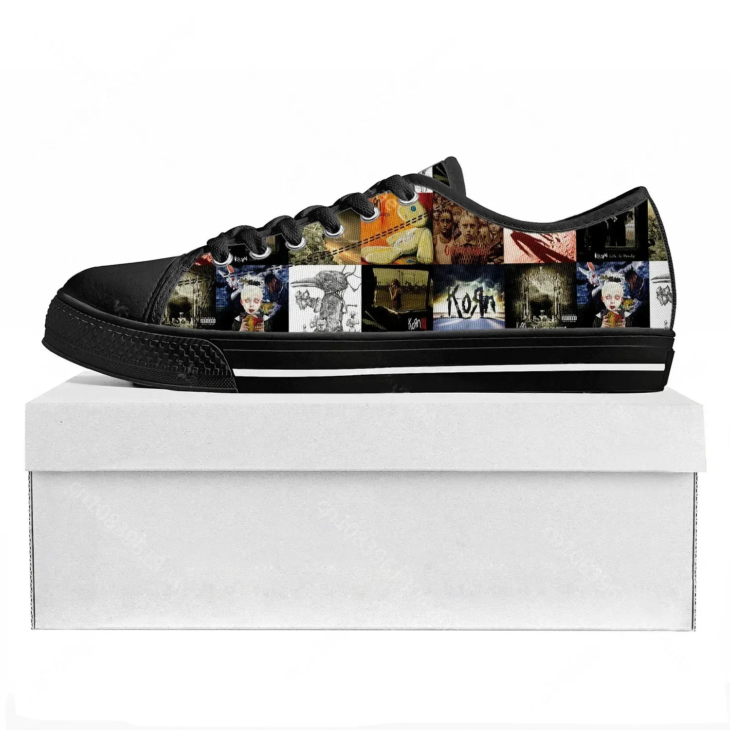 Korn Rock Band Low Top High Qu - 3D Printing Custom ulasan dan harga