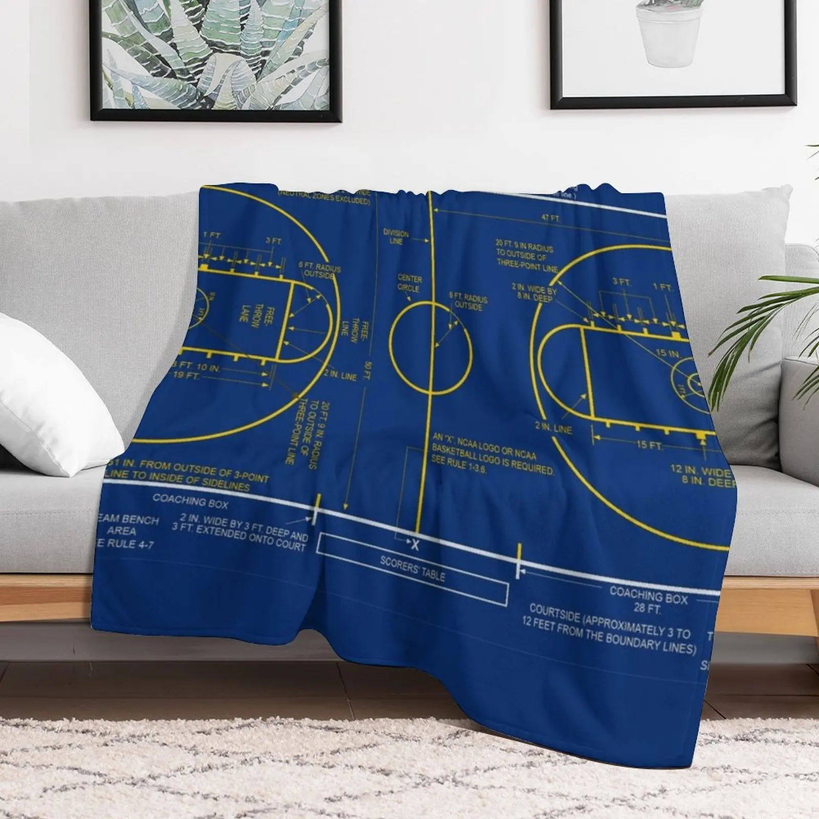College Basketball Court Diagr - 3D Printing Diagram ulasan dan harga