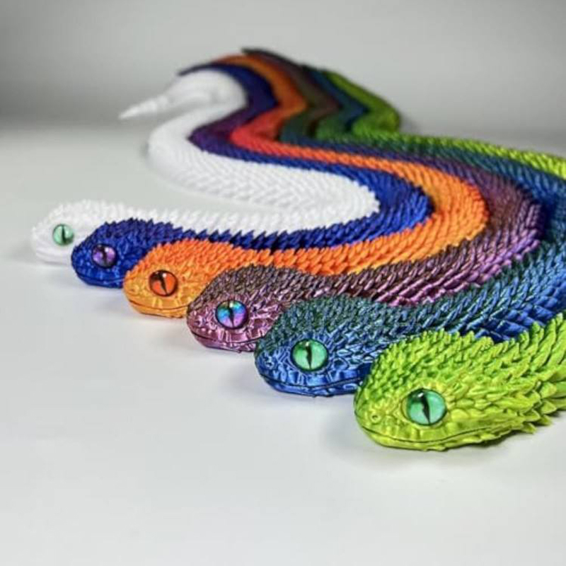 2026 new 3D printed snake, lif - 3D Printing Joints ulasan dan harga