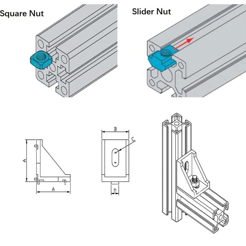 1Pcs Aluminum Profiles 1515 15 - V Slot Aluminum Extrusion ulasan dan harga
