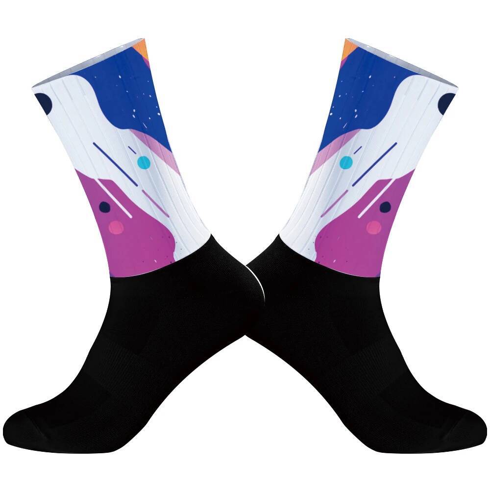 Cycling Socks Men Bicycle Spor - Silicone Sock Hotend ulasan dan harga