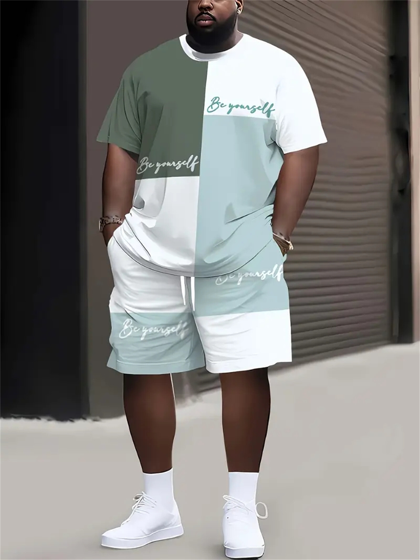 Summer Large Size Men's Clothi - 3D Printing Kpop ulasan dan harga
