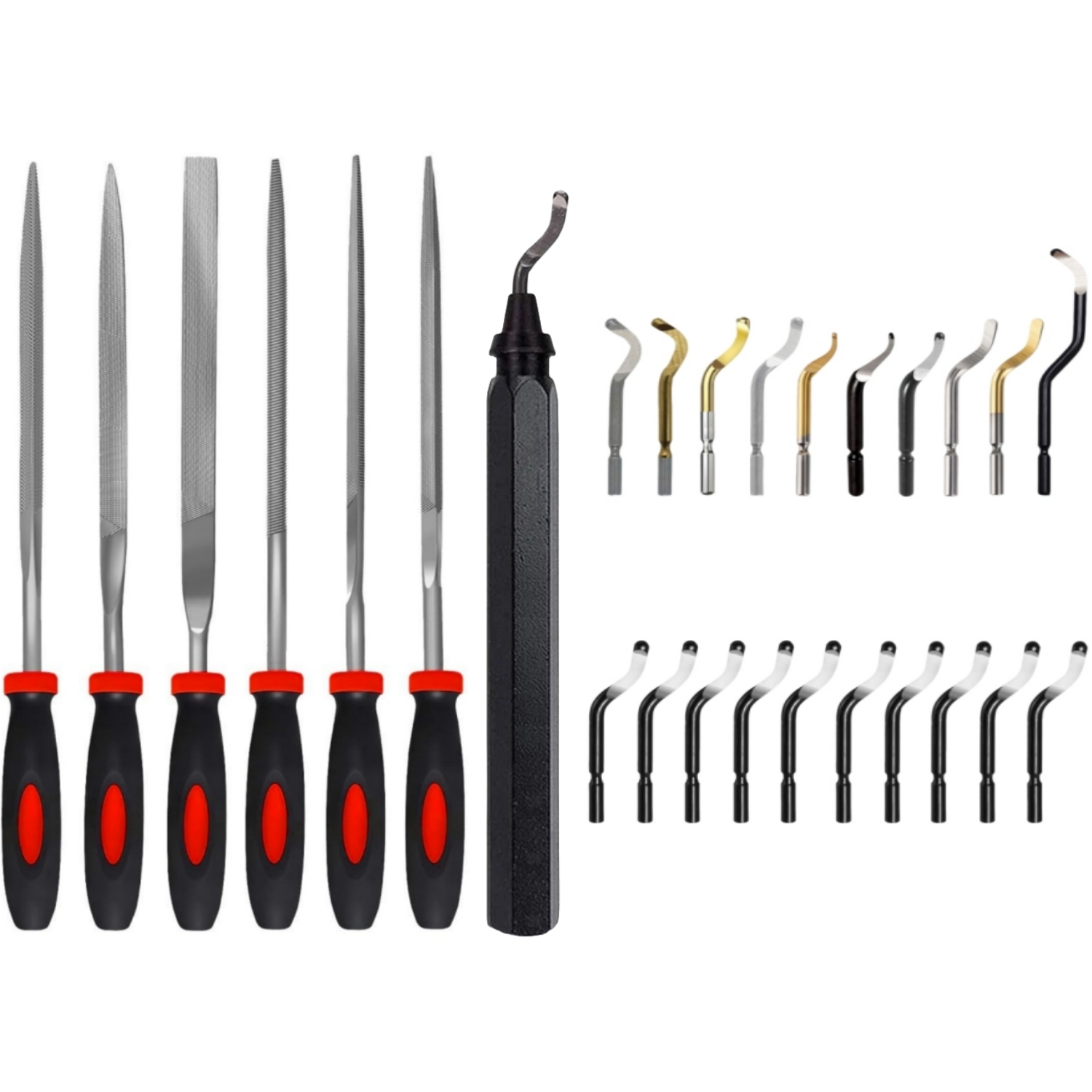 27PCS Deburring Tool Set with  - 3D Printing File Free ulasan dan harga