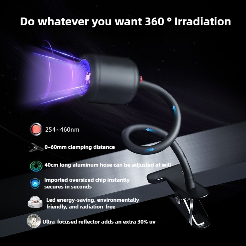 Handheld Clamp UV Curing Lamp  - 3D Printing Uv Resin ulasan dan harga