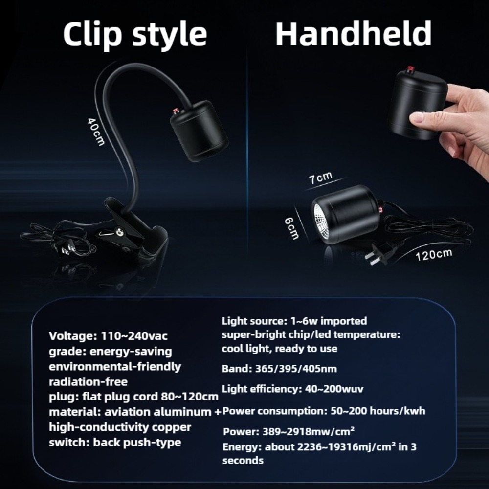Handheld Clamp UV Curing Lamp  - 3D Printing Uv Resin ulasan dan harga