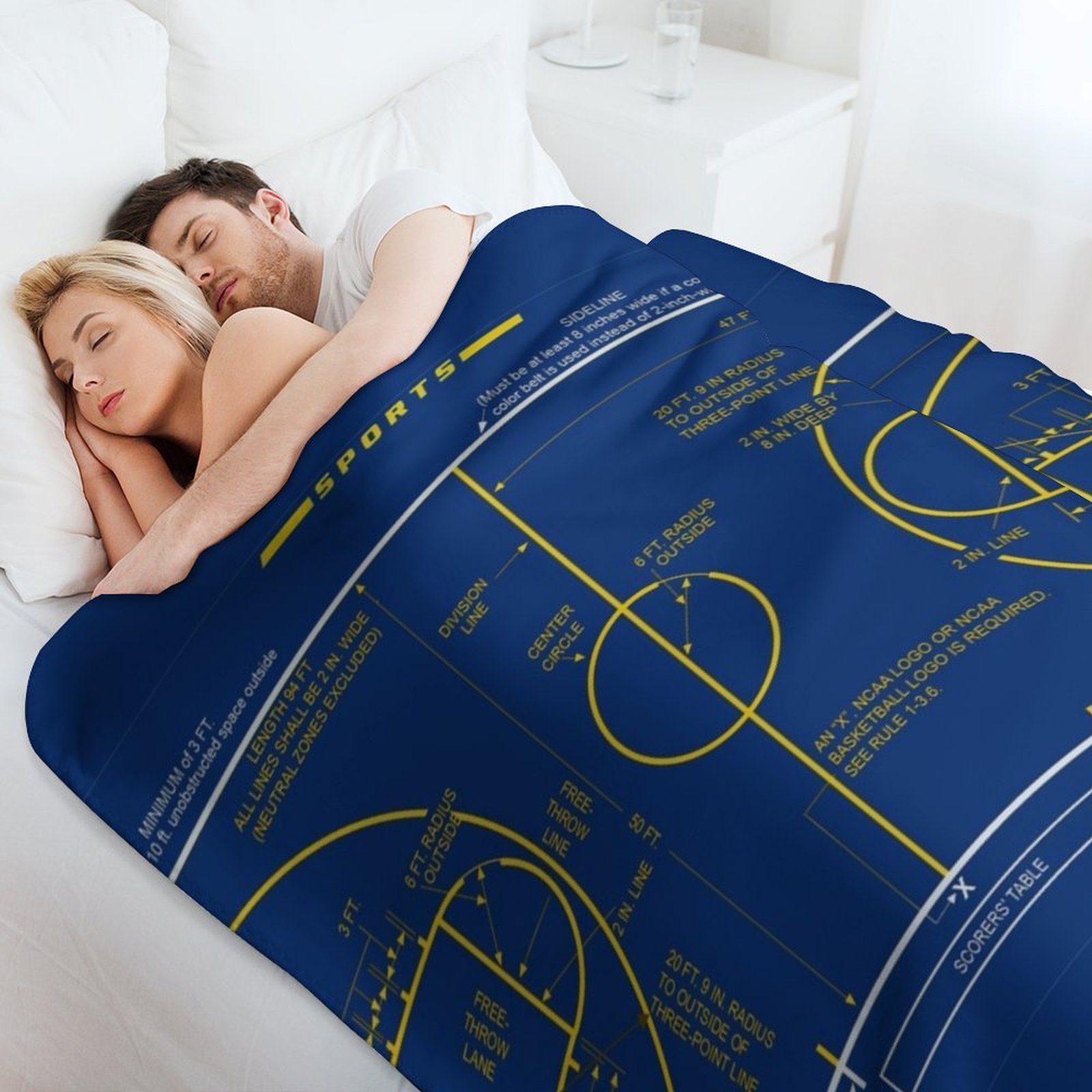College Basketball Court Diagr - 3D Printing Diagram ulasan dan harga
